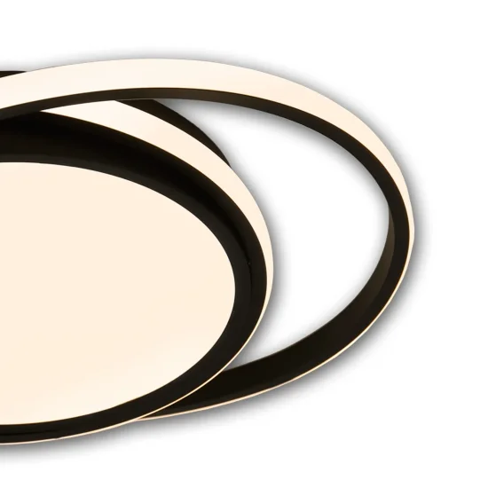 PLAFÓN DE TECHO LED 60 W REGULABLE NEGRO OFELIA 2