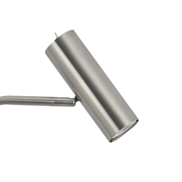 LÁMPARA DE PIE ACERO NÍQUEL SATINADO ADARA LÁMPARA DE PIE ACERO NÍQUEL SATINADO ADARA