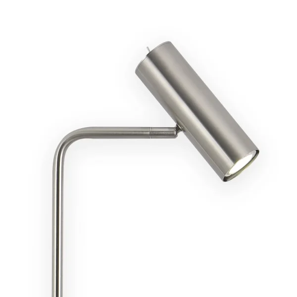 LÁMPARA DE PIE ACERO NÍQUEL SATINADO ADARA LÁMPARA DE PIE ACERO NÍQUEL SATINADO ADARA