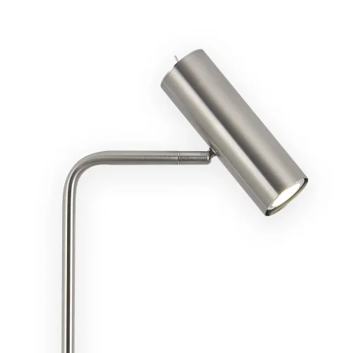 LÁMPARA DE PIE ACERO NÍQUEL SATINADO ADARA LÁMPARA DE PIE ACERO NÍQUEL SATINADO ADARA