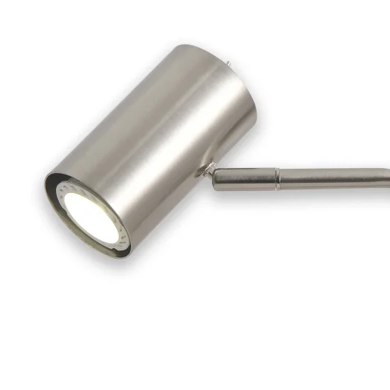 LÁMPARA DE MESA DE ACERO NÍQUEL SATINADO ADARA 2