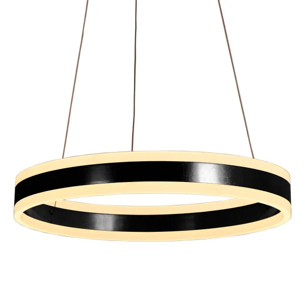 LÁMPARA DE TECHO LED 41 W 4000K NEGRO ISADORA