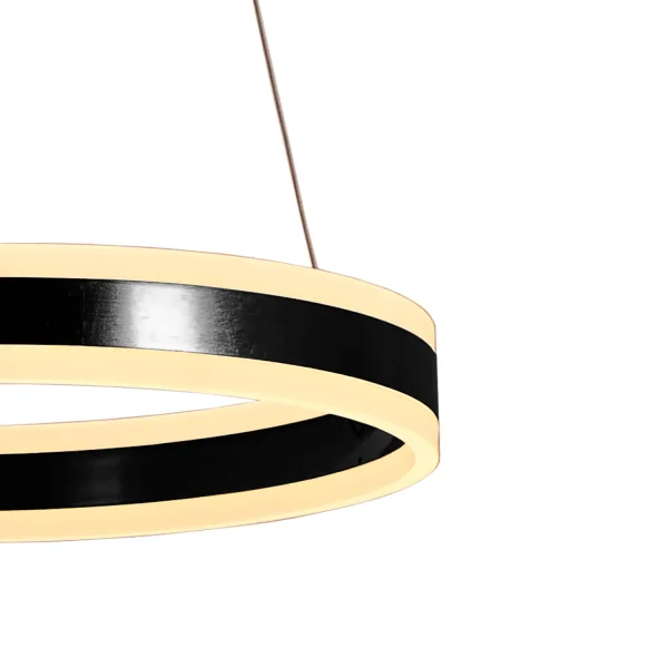 LÁMPARA DE TECHO LED 41 W 4000K NEGRO ISADORA