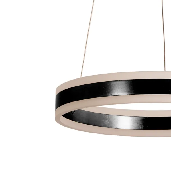LÁMPARA DE TECHO LED 41 W 4000K NEGRO ISADORA