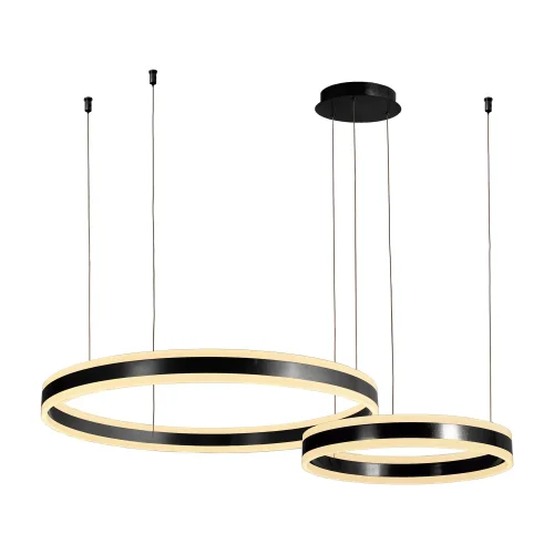 LÁMPARA DE TECHO LED 41 W 4000K NEGRO ISADORA