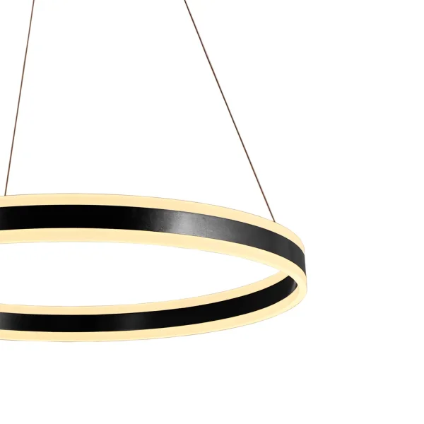 LÁMPARA DE TECHO LED 82 W 4000K NEGRO ISADORA