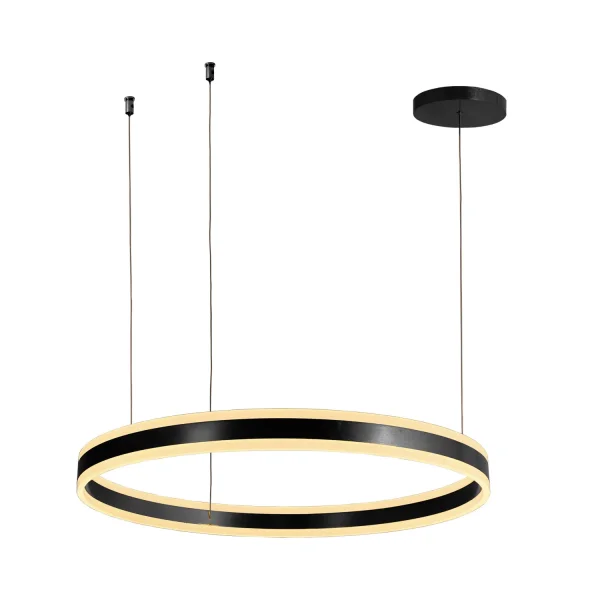 LÁMPARA DE TECHO LED 82 W 4000K NEGRO ISADORA