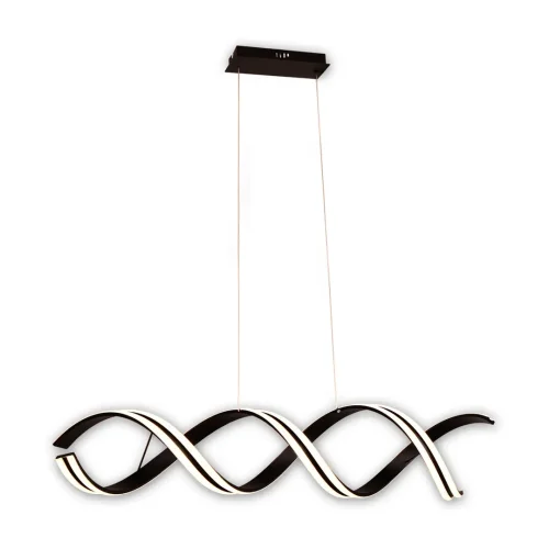 LÁMPARA DE TECHO LED 90 W 4000K 100 CM NEGRO LUMINOZA