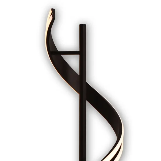 LÁMPARA DE PIE LED 26 W 4000K NEGRO LUMINOZA 2