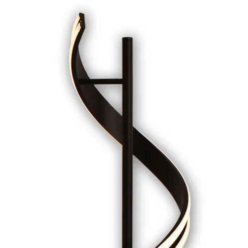 LÁMPARA DE PIE LED 26 W 4000K NEGRO LUMINOZA