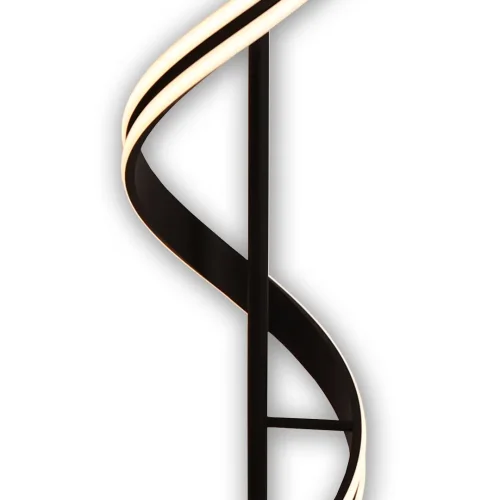 LÁMPARA DE PIE LED 26 W 4000K NEGRO LUMINOZA