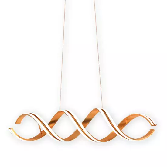 LÁMPARA DE TECHO LED 90 W 4000K 100 CM PAN DE ORO LUMINOZA