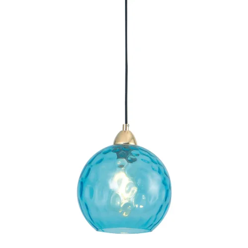 LÁMPARA DE TECHO 1 LUZ TULIPA AZUL NERIUM LÁMPARA DE TECHO 1 LUZ TULIPA AZUL NERIUM