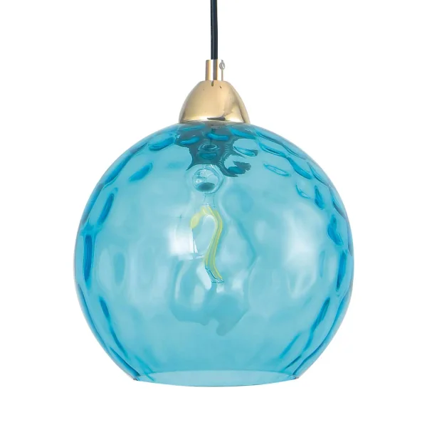 LÁMPARA DE TECHO 1 LUZ TULIPA AZUL NERIUM LÁMPARA DE TECHO 1 LUZ TULIPA AZUL NERIUM