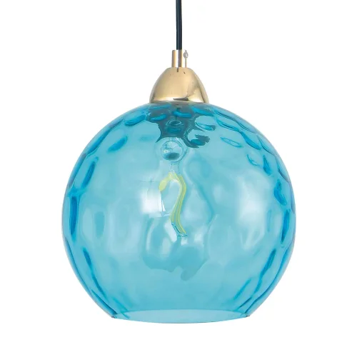 LÁMPARA DE TECHO 1 LUZ TULIPA AZUL NERIUM LÁMPARA DE TECHO 1 LUZ TULIPA AZUL NERIUM