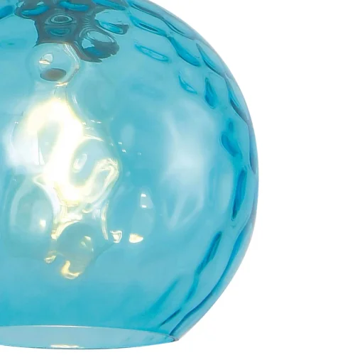 LÁMPARA DE TECHO 1 LUZ TULIPA AZUL NERIUM LÁMPARA DE TECHO 1 LUZ TULIPA AZUL NERIUM
