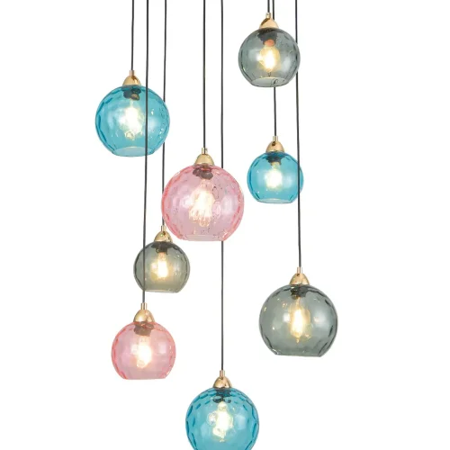 LÁMPARA DE TECHO 8 LUCES NERIUM