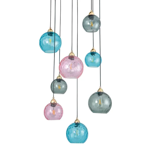 LÁMPARA DE TECHO 8 LUCES NERIUM