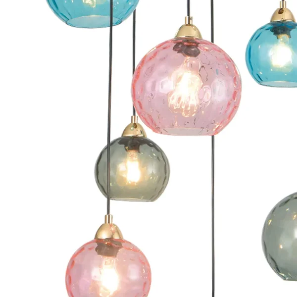 LÁMPARA DE TECHO 8 LUCES NERIUM