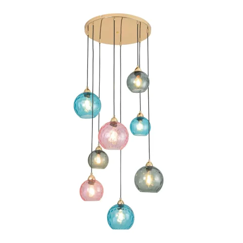 LÁMPARA DE TECHO 8 LUCES NERIUM