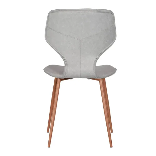 SILLA UPPLAND PU GRIS PATAS COLOR HAYA SILLA UPPLAND PU GRIS PATAS COLOR HAYA