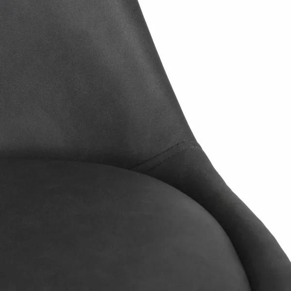 SILLA TOWER KARLSKRONA PU GRIS MARENGO PATAS COLOR HAYA