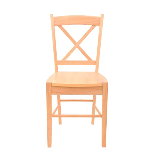 SILLA NATURAL MADERA HEVEA 2