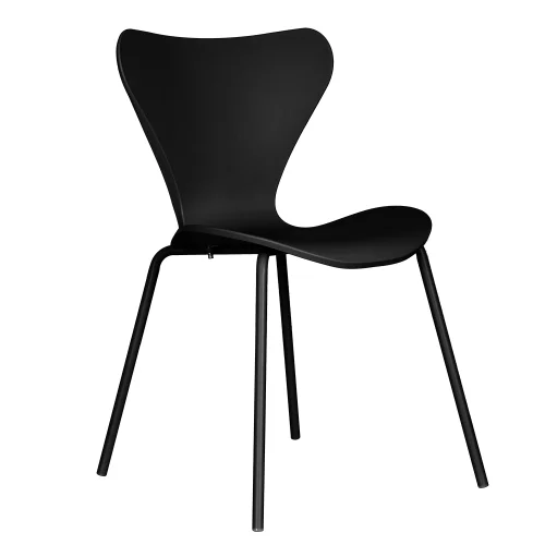 SILLA APILABLE NEGRA LUMINANCE