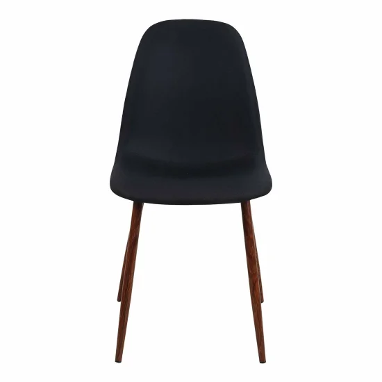 SILLA DE COMEDOR TAPIZADA NEGRA GRACIA 2