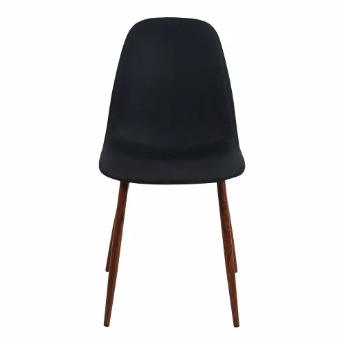 SILLA DE COMEDOR TAPIZADA NEGRA GRACIA