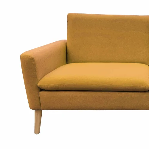 SOFÁ 3 PLAZAS COLOR AMARILLO OASIS