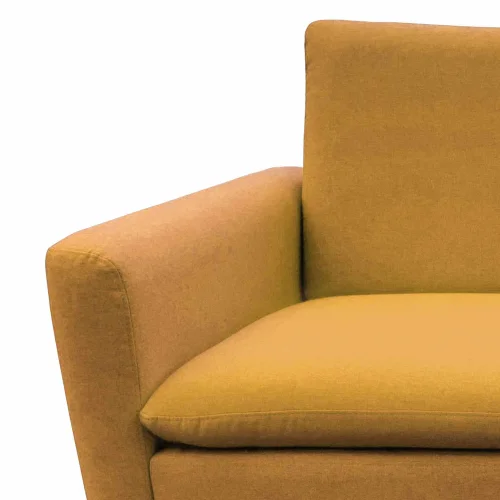 SOFÁ 3 PLAZAS COLOR AMARILLO OASIS