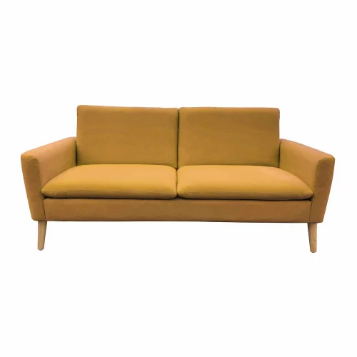 SOFÁ 3 PLAZAS COLOR AMARILLO OASIS