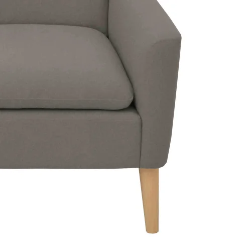 SOFÁ 1 PLAZA COLOR GRIS OASIS