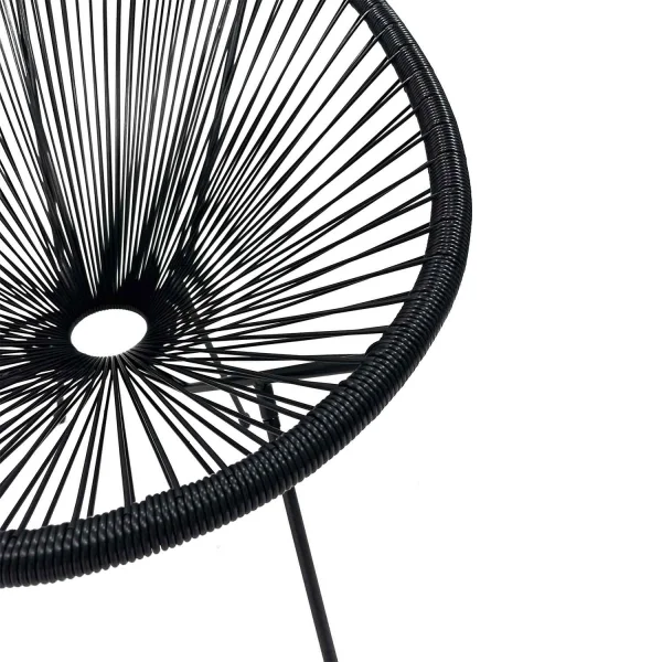 SILLA MIAMI SPRINGS NEGRA