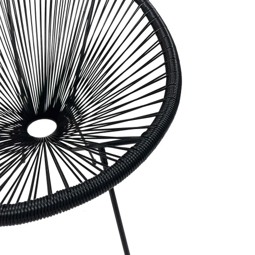 SILLA MIAMI SPRINGS NEGRA