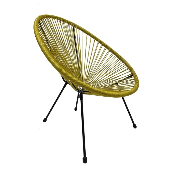 SILLA MIAMI SPRINGS AMARILLA