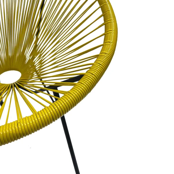 SILLA MIAMI SPRINGS AMARILLA