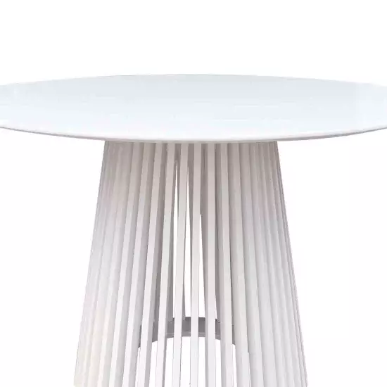 MESA DE COMEDOR MADERA BLANCA NEREA 2