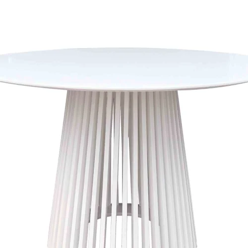 MESA DE COMEDOR MADERA BLANCA NEREA