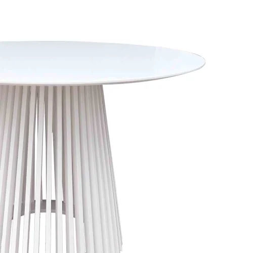 MESA DE COMEDOR MADERA BLANCA NEREA