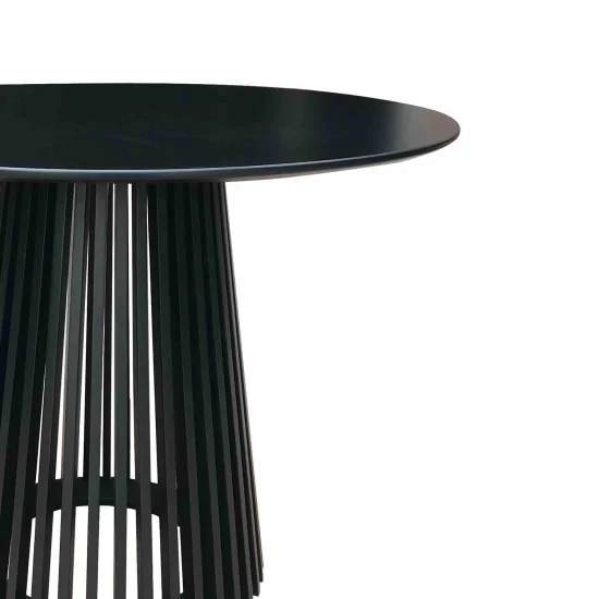 MESA DE COMEDOR MADERA NEGRA NEREA 2
