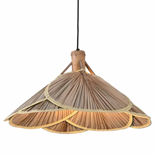 LÁMPARA DE TECHO FIBRAS NATURALES GLADIOLO LÁMPARA DE TECHO FIBRAS NATURALES GLADIOLO