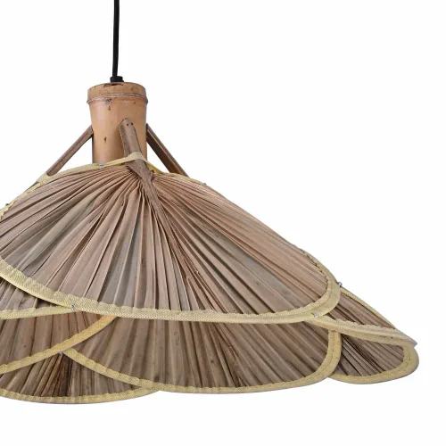 LÁMPARA DE TECHO FIBRAS NATURALES GLADIOLO LÁMPARA DE TECHO FIBRAS NATURALES GLADIOLO