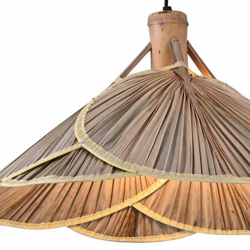 LÁMPARA DE TECHO FIBRAS NATURALES GLADIOLO LÁMPARA DE TECHO FIBRAS NATURALES GLADIOLO