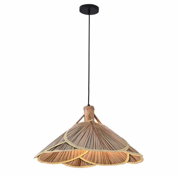 LÁMPARA DE TECHO FIBRAS NATURALES GLADIOLO LÁMPARA DE TECHO FIBRAS NATURALES GLADIOLO