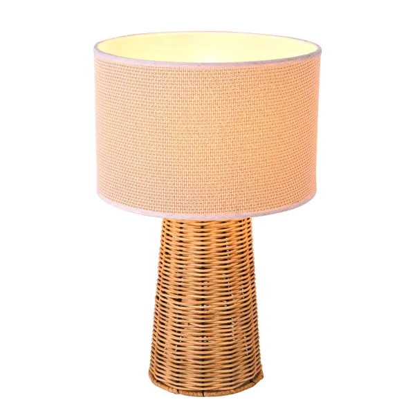 LÁMPARA DE MESA RATTAN CAROLINA