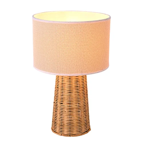 LÁMPARA DE MESA RATTAN CAROLINA