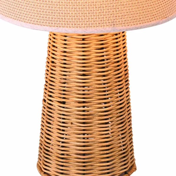 LÁMPARA DE MESA RATTAN CAROLINA