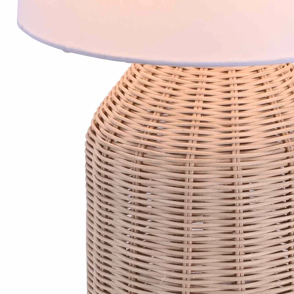 LÁMPARA DE MESA RATTAN AMELIE